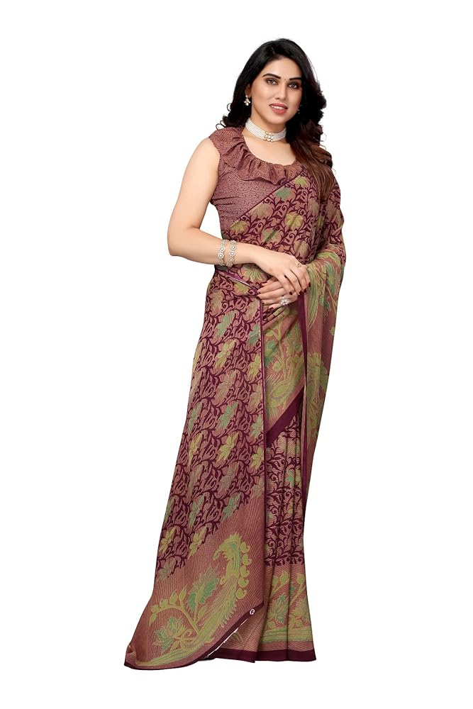 Amazon | [IMTRA FASHION] レディース インド サリー ジョー